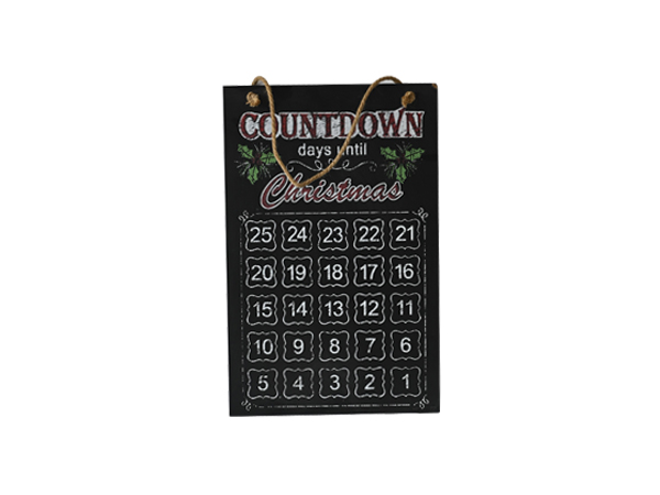 Wooden blackboard ornaments